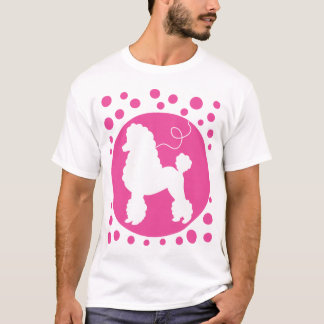 Shirt met roze polaire dots