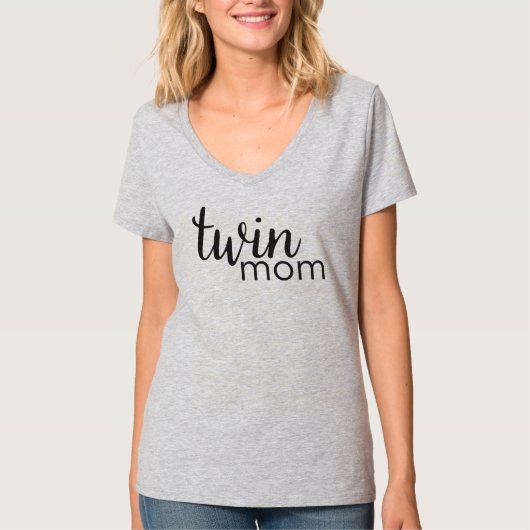 Shirt met tweemaal mam (Voorkant)