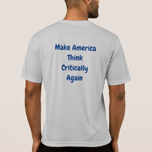 Shirt met tweeslachtige sport (Achterkant)