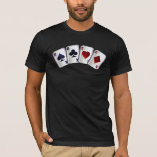 Shirt met vier Aces