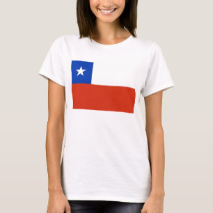Shirt met vlag van Chili