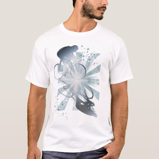 Shirt met wielrennen - cadeaus voor fietsers (Voorkant)