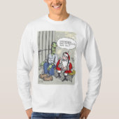 Shirt met witte hoes voor de kerstman (Voorkant)