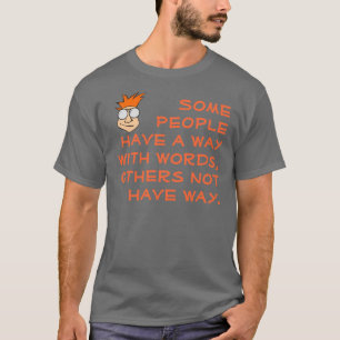 Shirt met woorden