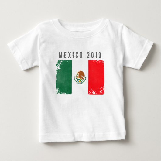 Shirt Mexico-vlag (Voorkant)