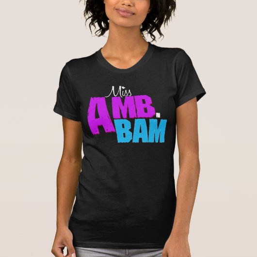 shirt "Miss Amb.Bam" (Voorkant)