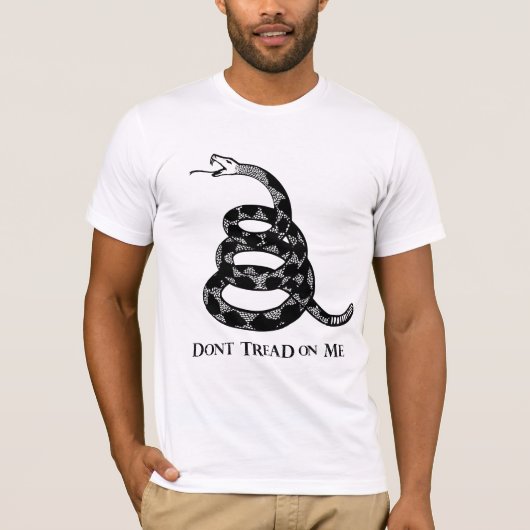 shirt "Niet op mij tikken" (Voorkant)