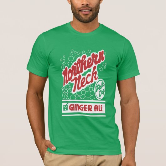 Shirt Noordelijke Neck Ginger Ale (Voorkant)