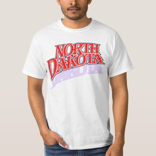 Shirt North Dakota petten (Voorkant)