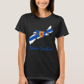 Shirt Nova Scotia Map (Voorkant)