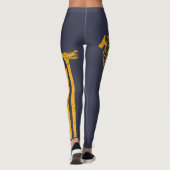 Shirt onder vuur/EMS - noodlijdend goud - WL Leggings (Achterkant)