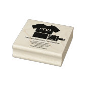 Shirt op aanvraag afdrukken rubberstempel (Stempel)