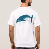 Shirt op de tribale walvis 1 (Achterkant)