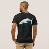 Shirt op de tribale walvis 3 (Achterkant volledig)