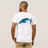 Shirt op de tribale walvis 5 (Achterkant volledig)