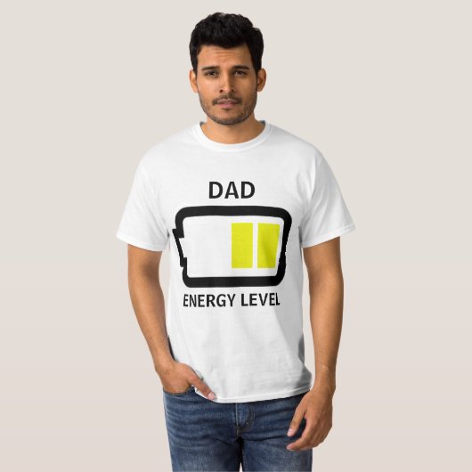 Shirt op het niveau van de energie (Voorkant volledig)