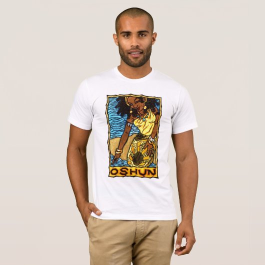 Shirt Oshun de Cuba (Voorkant volledig)