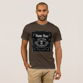 Shirt Oude tijdopnemer Whiskey Label (Voorkant volledig)
