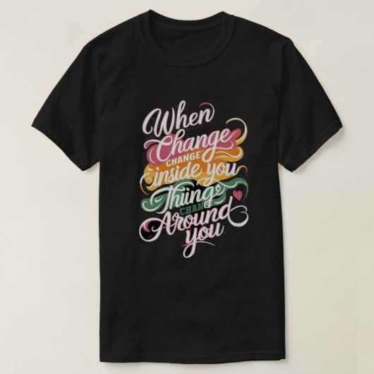 SHIRT OVER VERANDERING (Design voorkant)