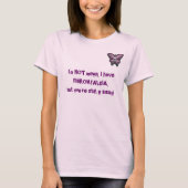 SHIRT overlevende FIBROMYALGIE (Voorkant)
