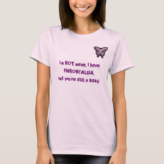 SHIRT overlevende FIBROMYALGIE (Voorkant)