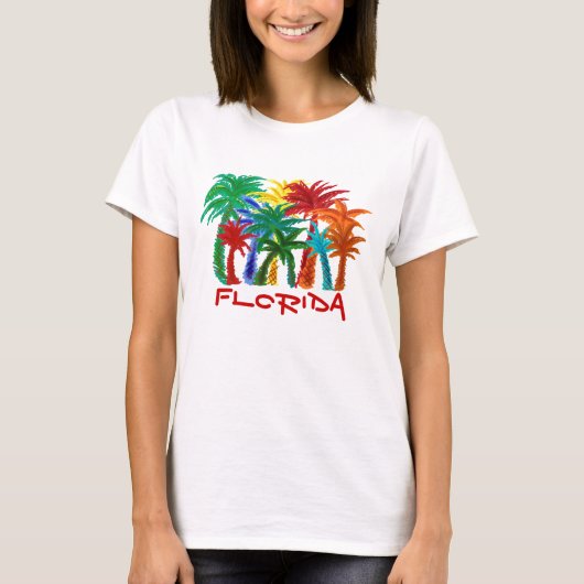 Shirt palmboom in Florida (Voorkant)