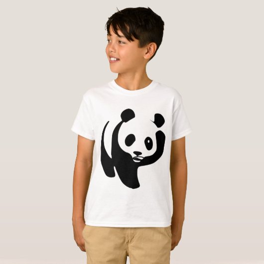 shirt panda (Voorkant volledig)