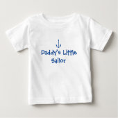 shirt "Papa's Kleine Sailor" (Voorkant)