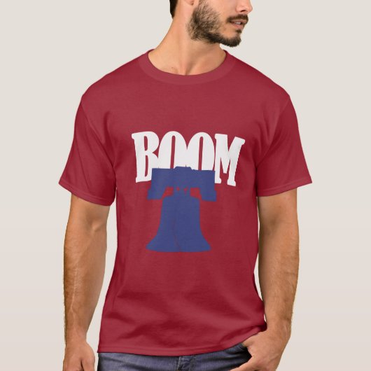 Shirt Philadelphia Baseball Boom (Voorkant)