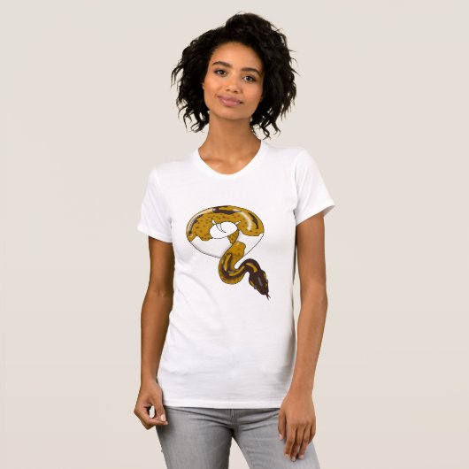 Shirt Piebald Ball Python (Voorkant volledig)