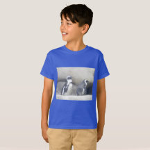 Shirt pinguïns van kinderen
