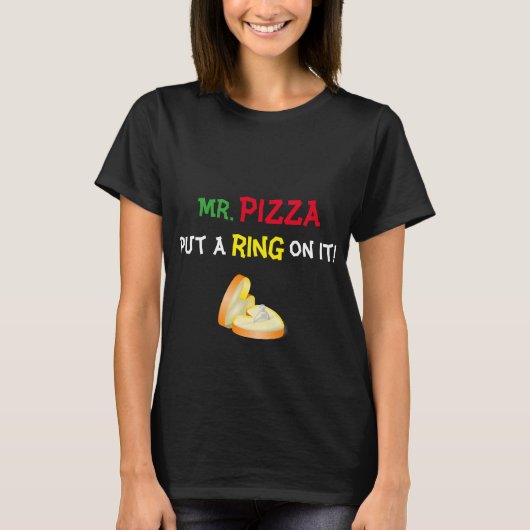 Shirt Pizza Lover (Voorkant)