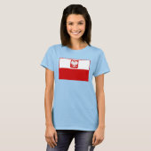 Shirt Poolse vlag (Voorkant volledig)