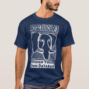 Shirt PostgreSQL 9.3 - Mannen