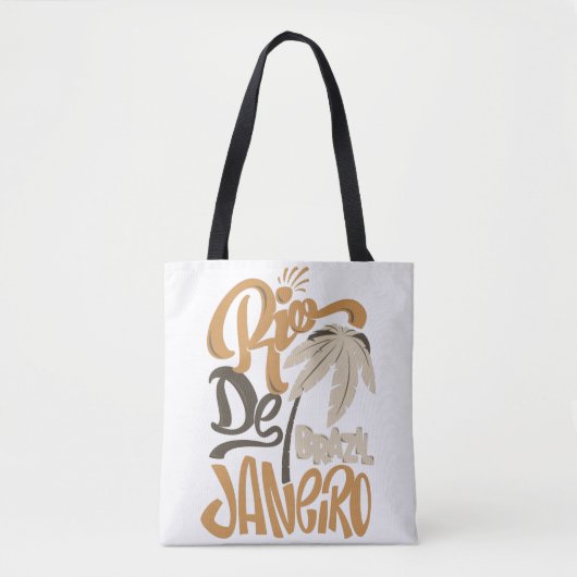 Shirt print rio de janeiro tote bag (Voorkant)