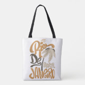 Shirt print rio de janeiro tote bag (Achterkant)
