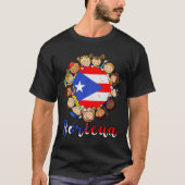 Shirt Puerto Ricaanse vlag Bo (Voorkant)
