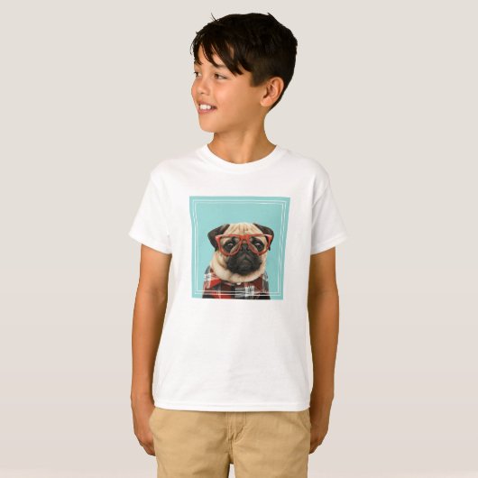 Shirt Pug (Voorkant volledig)