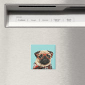 Shirt Pug Magneet (Insitu (Vaatwasser))