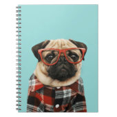 Shirt Pug Notitieboek (Voorkant)