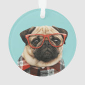 Shirt Pug Ornament (achterkant)
