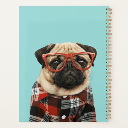 Shirt Pug Planner (Achterkant)