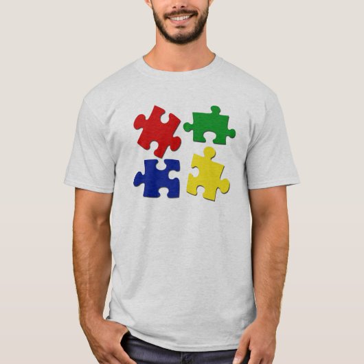 Shirt puzzelstukjes (Voorkant)