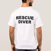 shirt "Reddingsduiker" (Achterkant)
