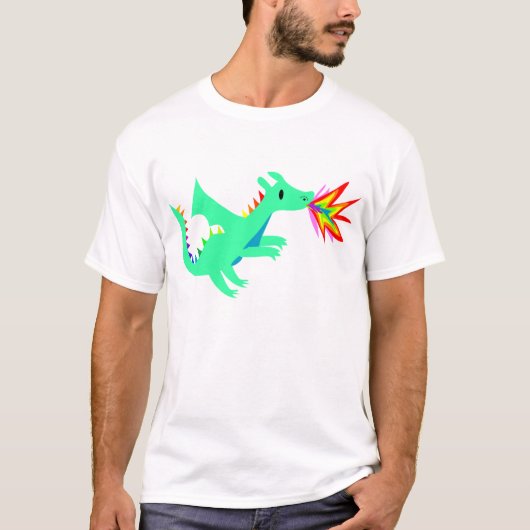 Shirt regenboogdrakendraak (Voorkant)