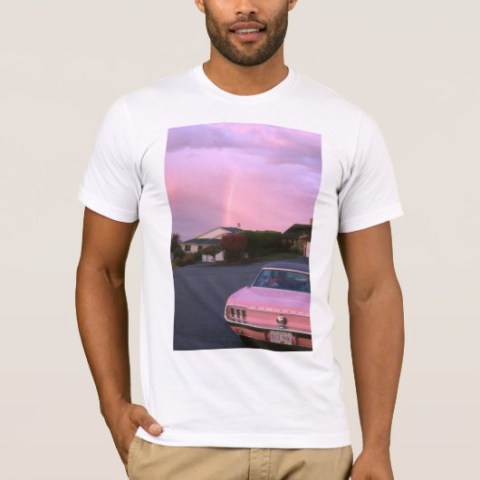 Shirt: Regenboogesthetisch T-shirt (Voorkant)