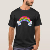 Shirt regenboogwolken (Voorkant)