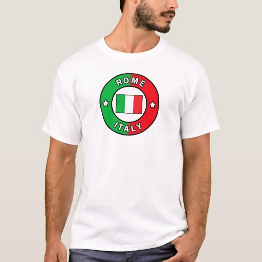Shirt Rome Italië (Voorkant)