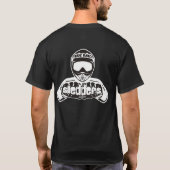shirt "RWR Ride Wright Repeat" Black Sledders.com (Achterkant)