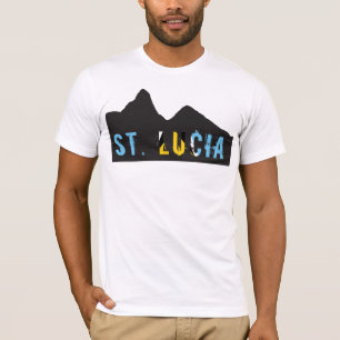 Shirt Saint Lucia Pitons